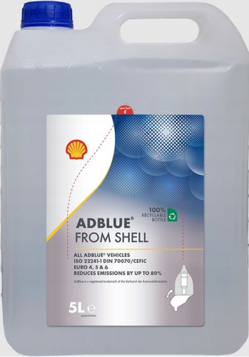 Shell AdBlue DPF Ad Blue 5 L lejek - Kemetyl